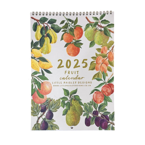 2025 Calendar Fruit