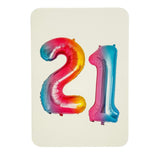 Birthday Card Birthday Balloon 21
