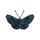 Brooch Pin Rounded Metalmark Butterfly