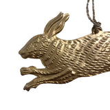 Decoration Pressed Sliver Hare