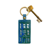 Key Fob Apartment Blue Turquoise