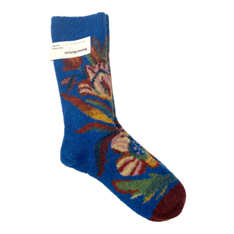 Bonne Maison Wool Socks Bouquet
