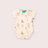 Baby Bodysuit Set Of 2 Organic Cotton Rainbow Balloons