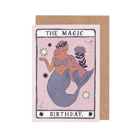 Birthday Card Mermaid Magic