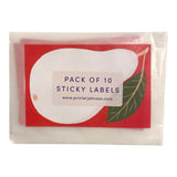 Sticky Labels Bookplate Pear