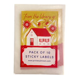 Sticky Labels Bookplate House