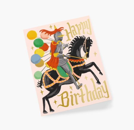 Birthday Card Knight