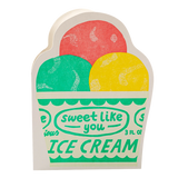 Card Ice Cream Pot