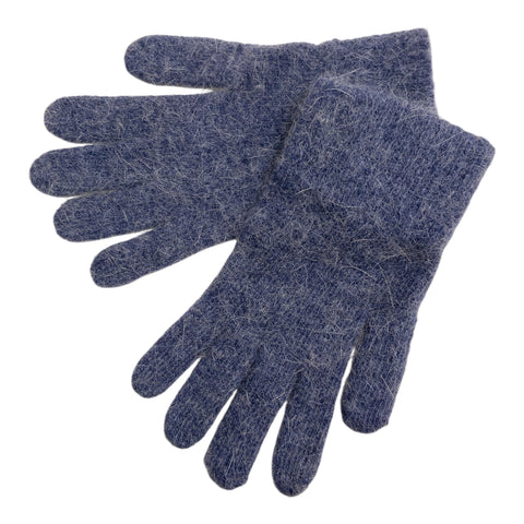 Gloves Angora Dusty Blue