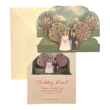 Card Diorama Wedding Couple