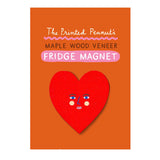 Wooden Magnet Heart