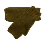 Fingerless Mittens Cashmere Blend Khaki