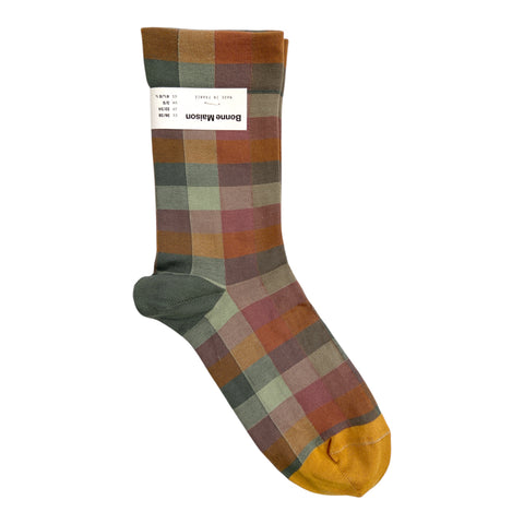 Bonne Maison Socks Multico Checks
