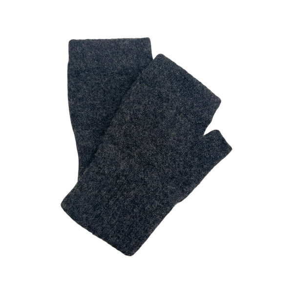 Wrist Warmers Lambswool Charcoal