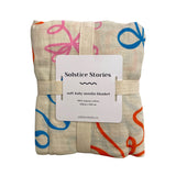 Blanket Swaddle Muslin Bows