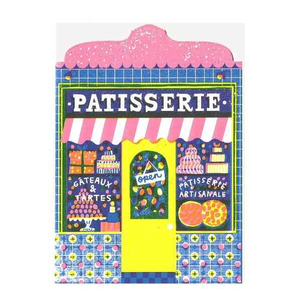 Card Die Cut Patisserie