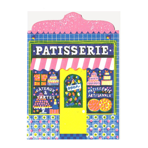 Card Die Cut Patisserie