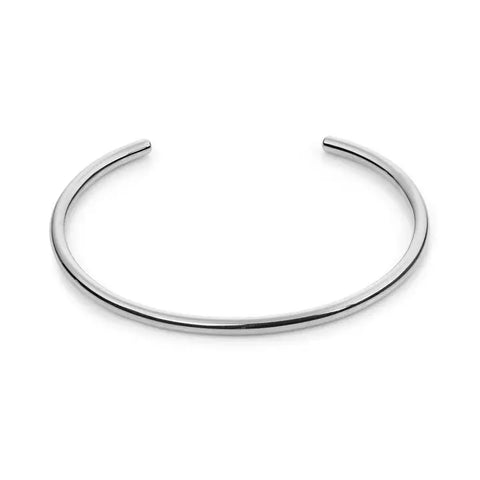 Minimal Bangle Silver