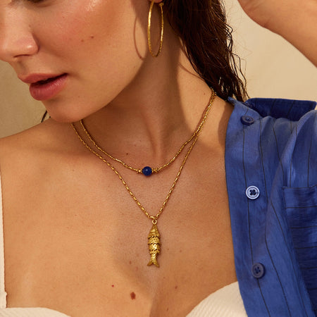 Necklace Gold Fish