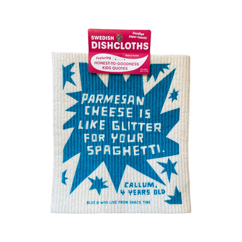 Swedish Dishcloth Parmesan Glitter