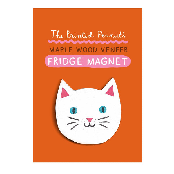 Wooden Magnet Cat