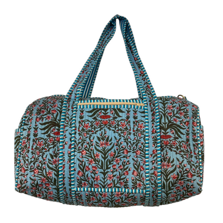 Duffle Bag Blue Vine