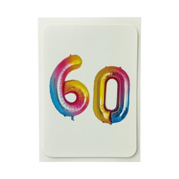 Birthday Card Birthday Balloon 60