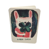 Good Luck Clover Card