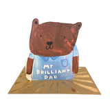 Fathers Day Card My Brilliant Dad