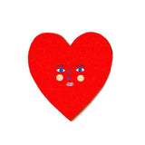 Wooden Magnet Heart