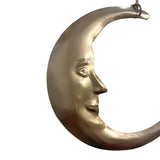 Decoration Pressed Sliver Crescent Moon