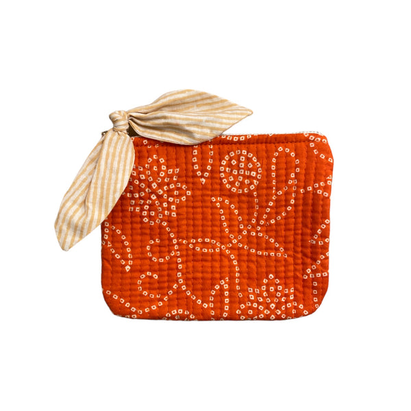 Purse Cotton Quilted Block Printed