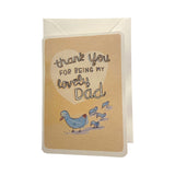 Fathers Day Card My Lovely Dad