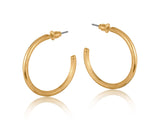 Hoop Earrings Anthonia Gold Silver Plated