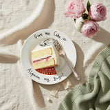 Plate China Give Me A Cake Or Alpaca My Bags