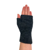 Wrist Warmers Lambswool Charcoal