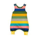 Romper Organic Cotton Adjustable Size Rainbow