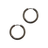 Silver Hoop Earrings Small
