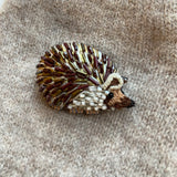 Brooch Pin Long-eared Hedgehog