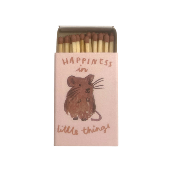 Matches Small Happiness In Little Things Mouse