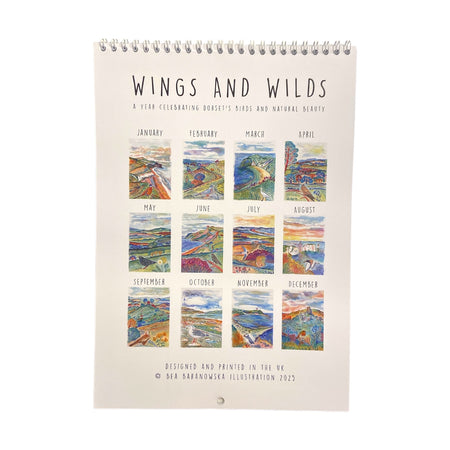 2026 Calendar Wings And Wild