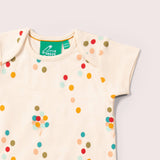 Baby Bodysuit Set Of 2 Organic Cotton Rainbow Balloons