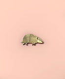 Enamel Pin Three Banded Armadillo