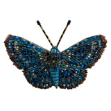 Brooch Pin Rounded Metalmark Butterfly