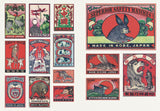 Vintage Matchboxes Sticker Book