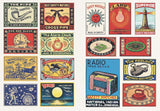 Vintage Matchboxes Sticker Book
