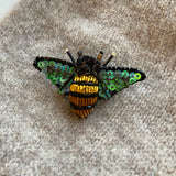 Brooch Pin Dazzling Bee