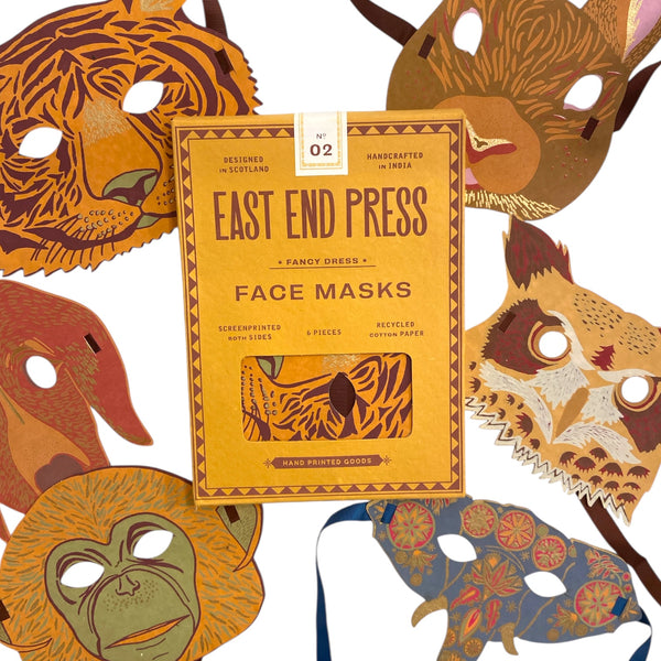 Face Masks Animal Fancy Dress