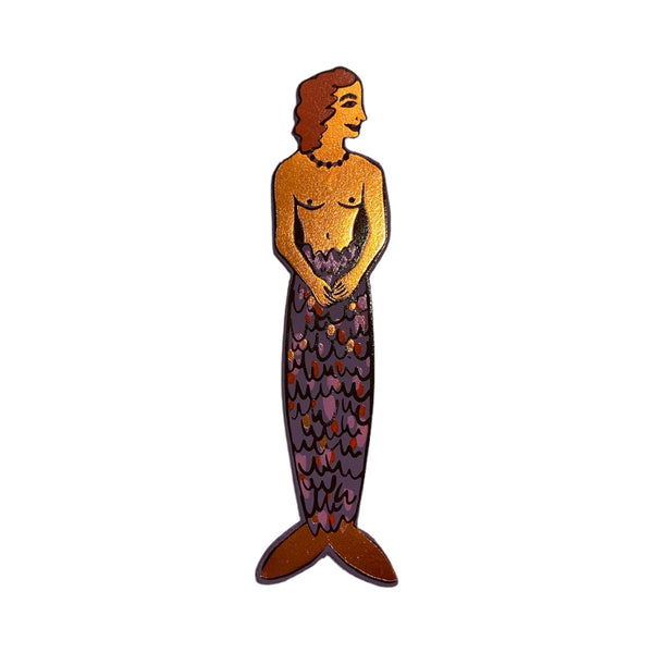 Bookmark Leather Merwoman Merman