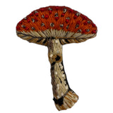 Brooch Pin fly Amanita Mushroom